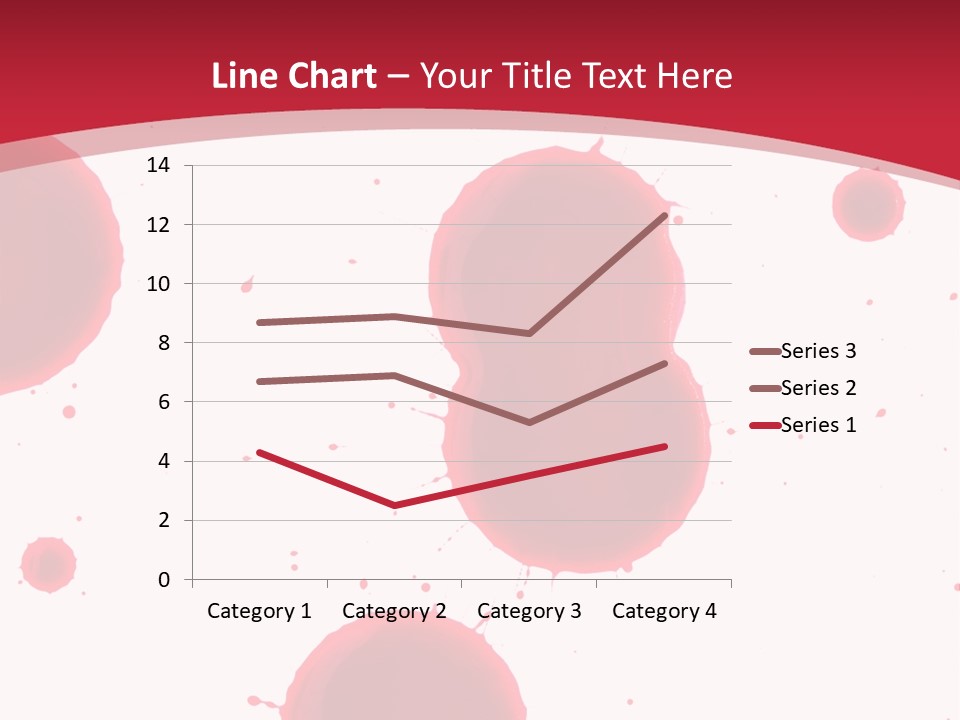 Dribble Blood Evil PowerPoint Template