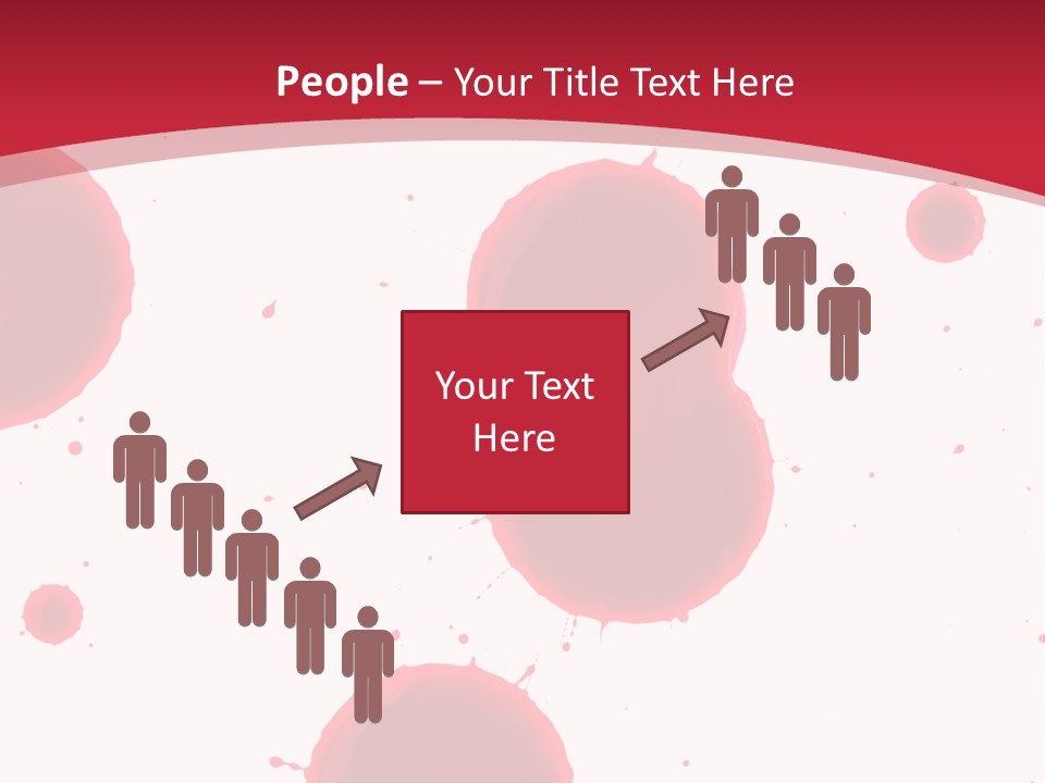 Dribble Blood Evil PowerPoint Template
