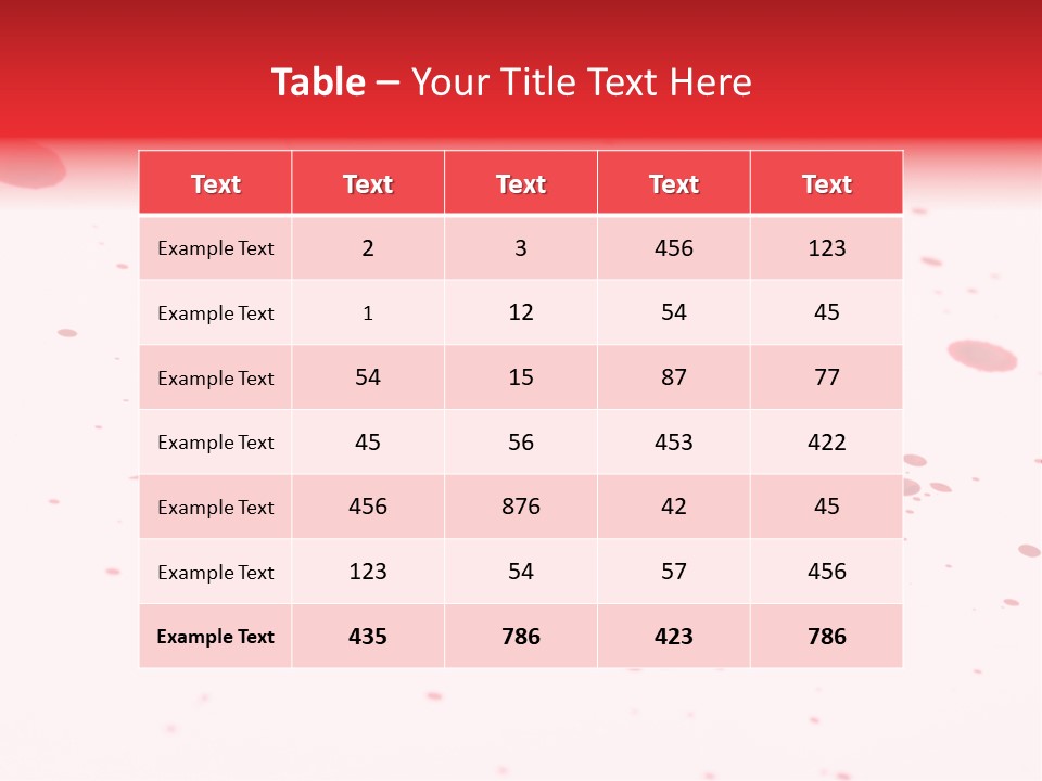 Drop Blood Run PowerPoint Template