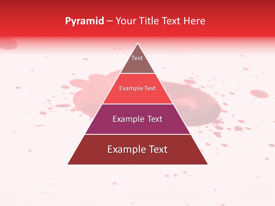 Drop Blood Run PowerPoint Template