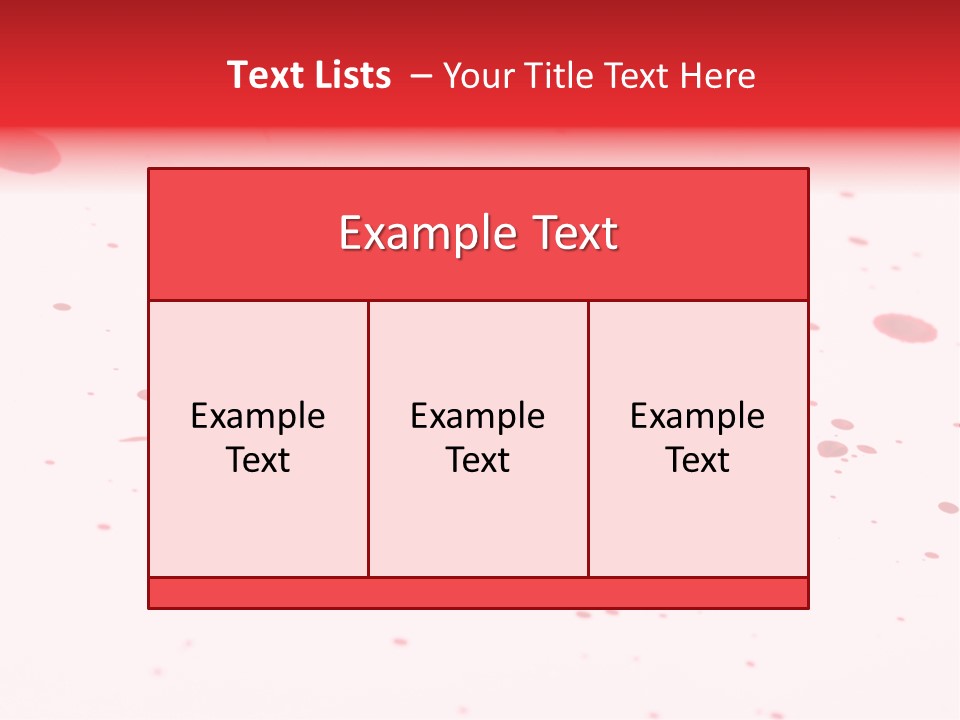 Drop Blood Run PowerPoint Template
