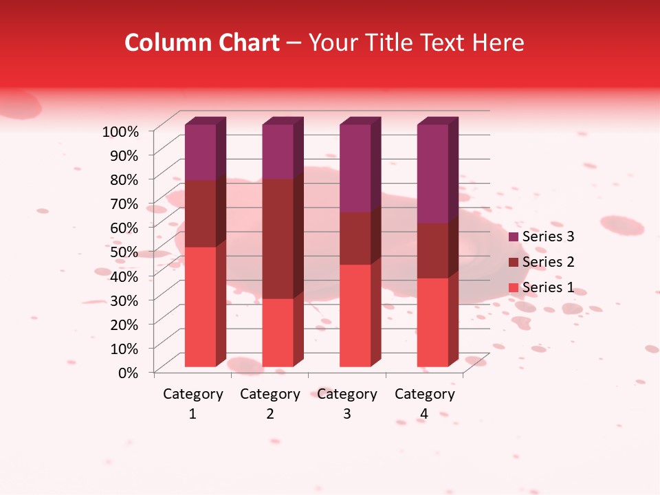 Drop Blood Run PowerPoint Template