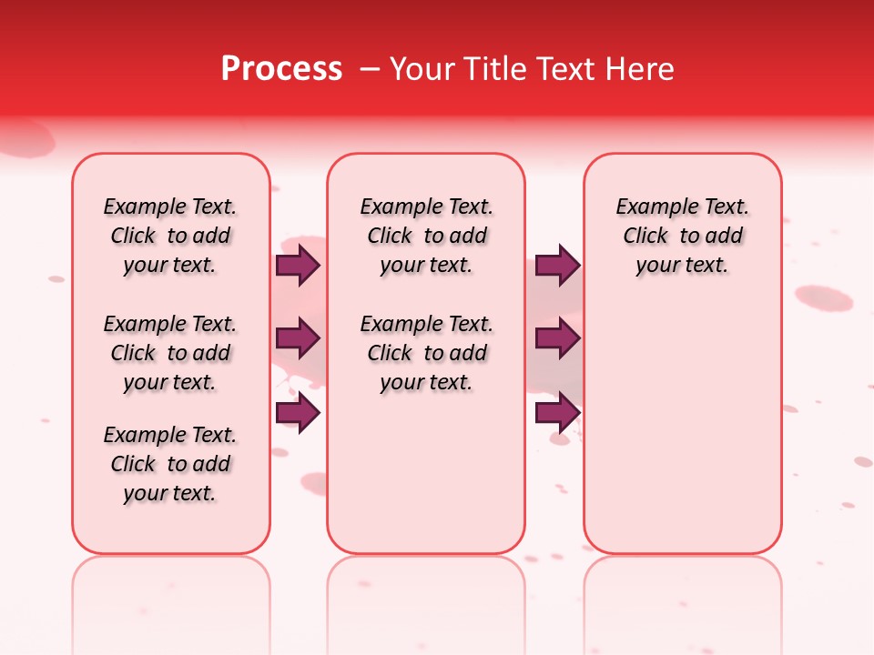 Drop Blood Run PowerPoint Template