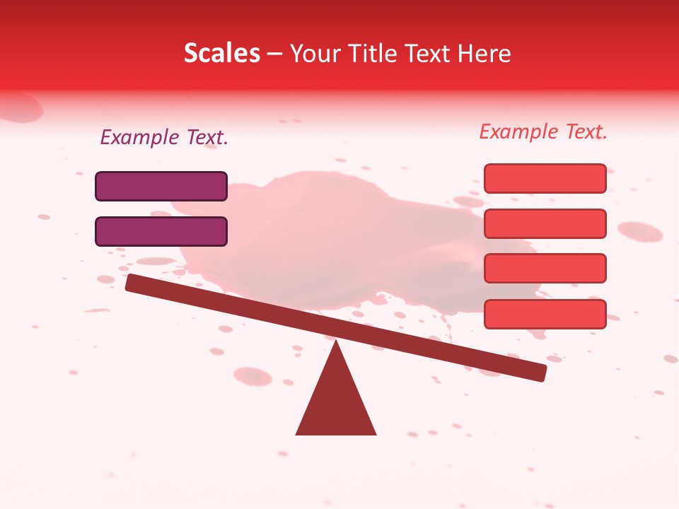 Drop Blood Run PowerPoint Template