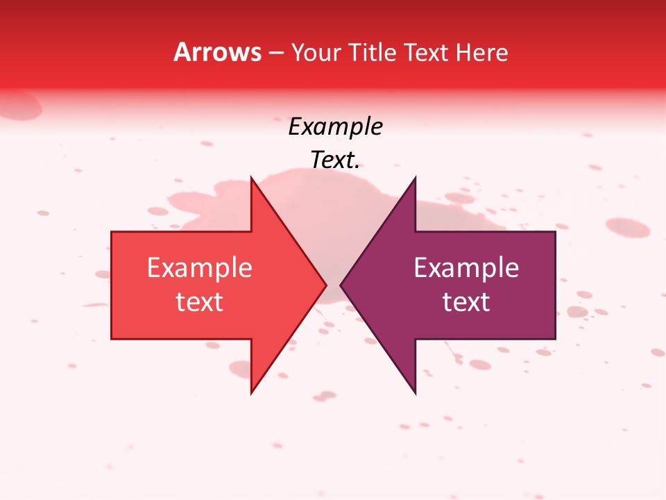 Drop Blood Run PowerPoint Template