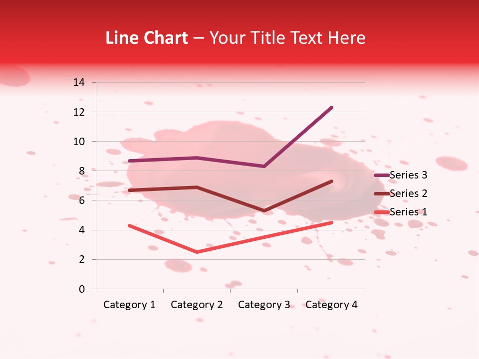 Drop Blood Run PowerPoint Template