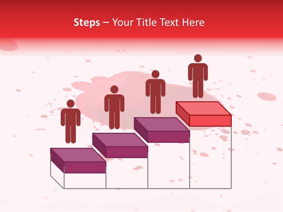 Drop Blood Run PowerPoint Template