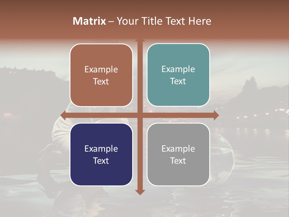 Nature Model Beach PowerPoint Template