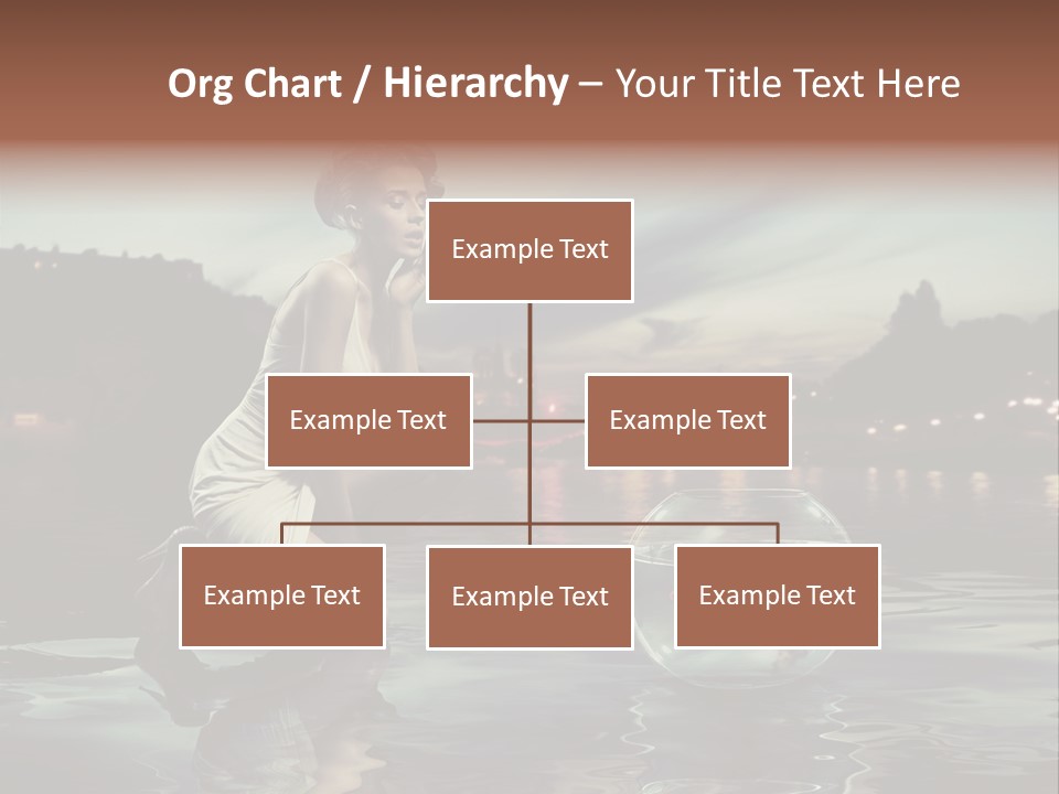 Nature Model Beach PowerPoint Template