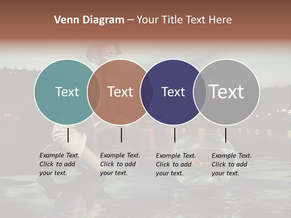 Nature Model Beach PowerPoint Template
