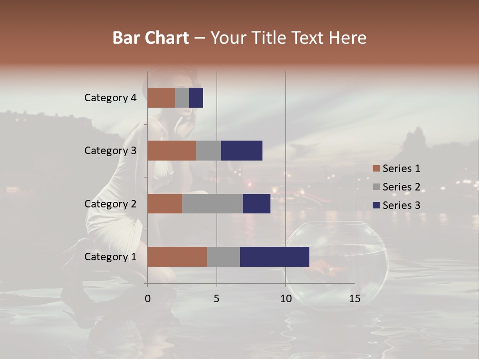 Nature Model Beach PowerPoint Template