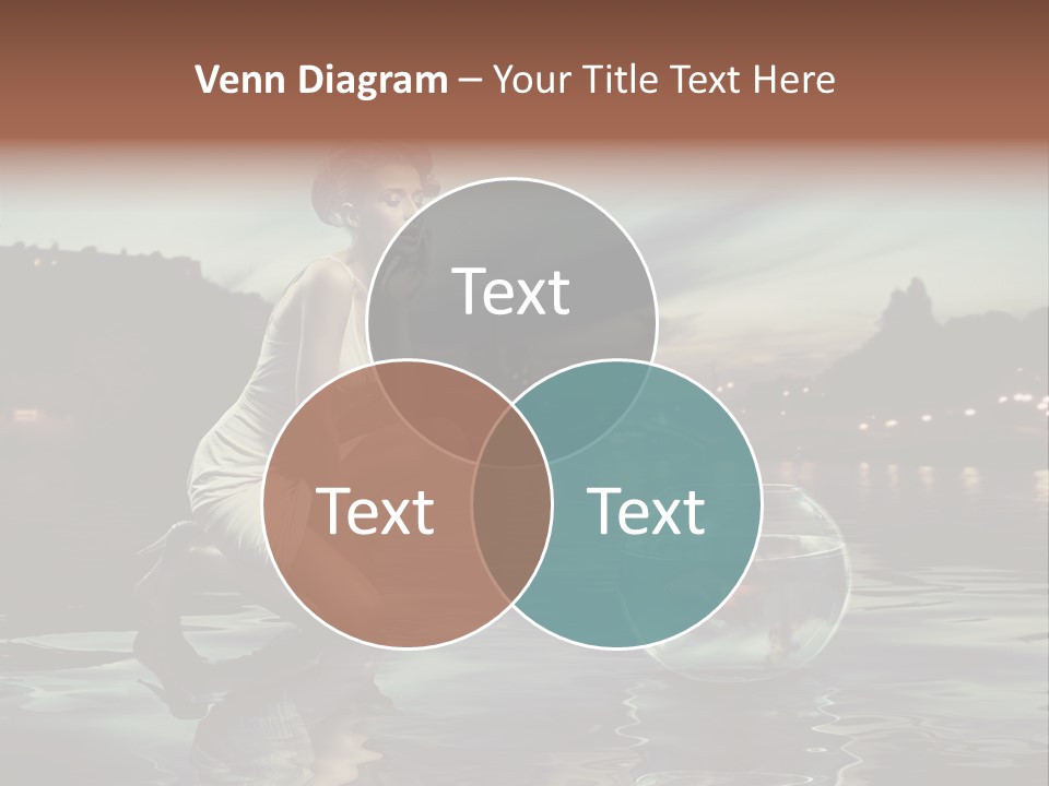 Nature Model Beach PowerPoint Template