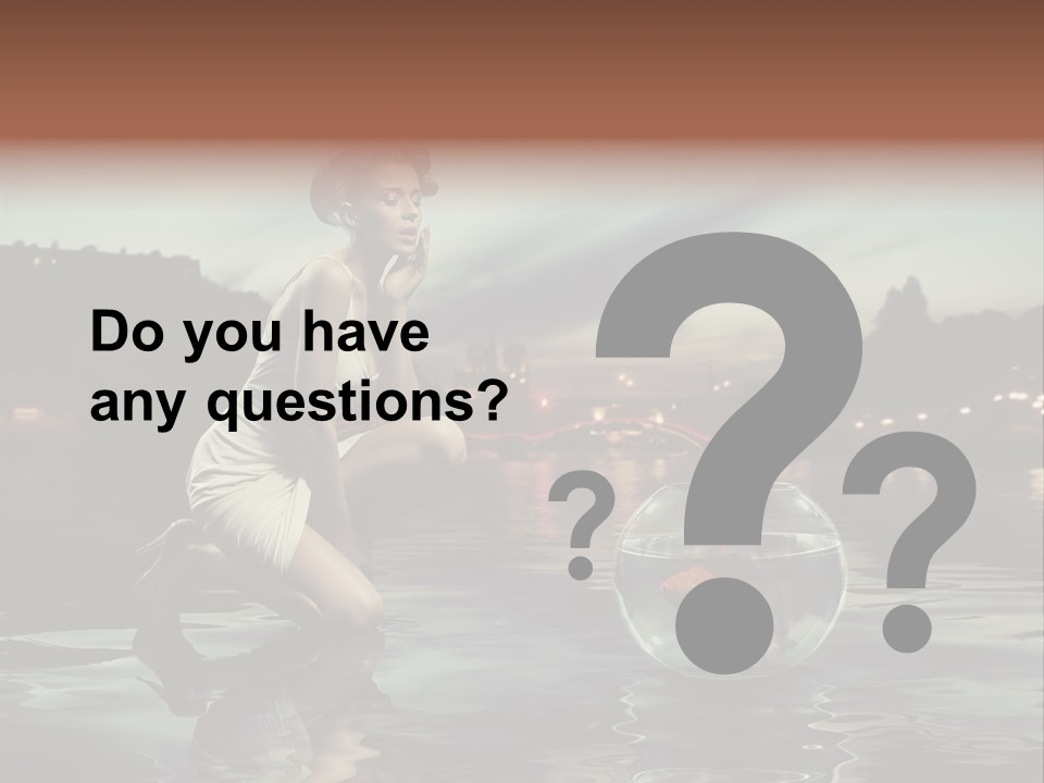 Nature Model Beach PowerPoint Template