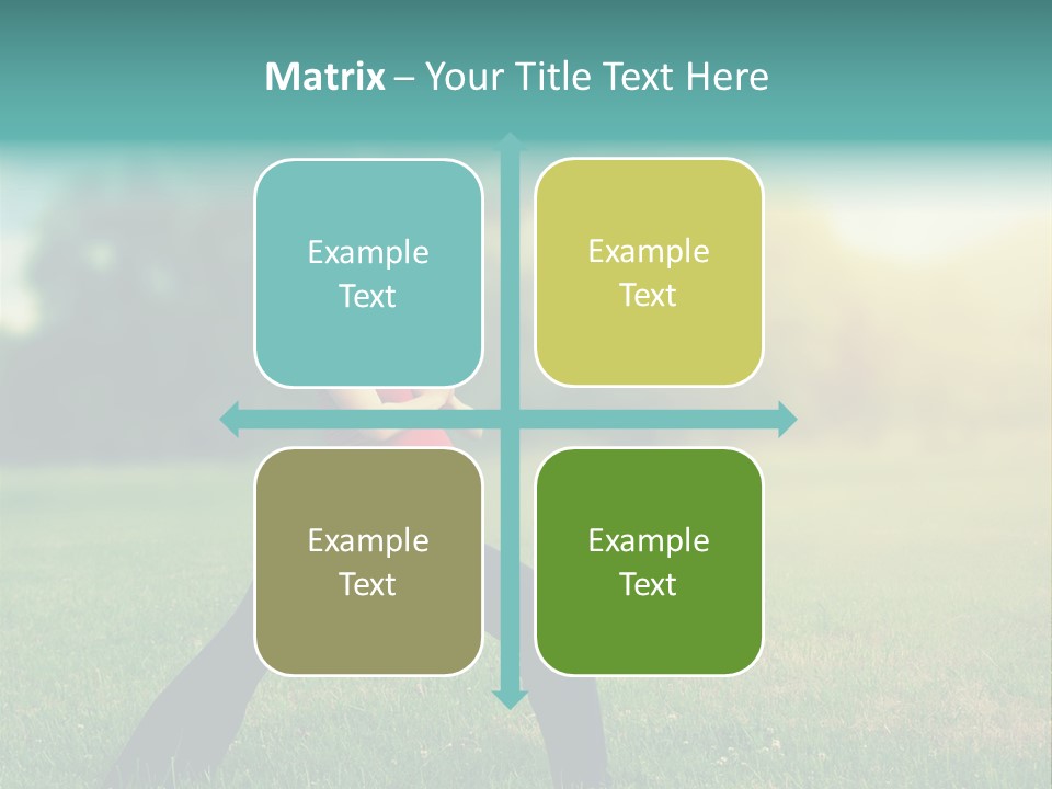 Parenthood Relaxing Yoga PowerPoint Template