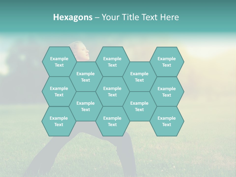 Parenthood Relaxing Yoga PowerPoint Template