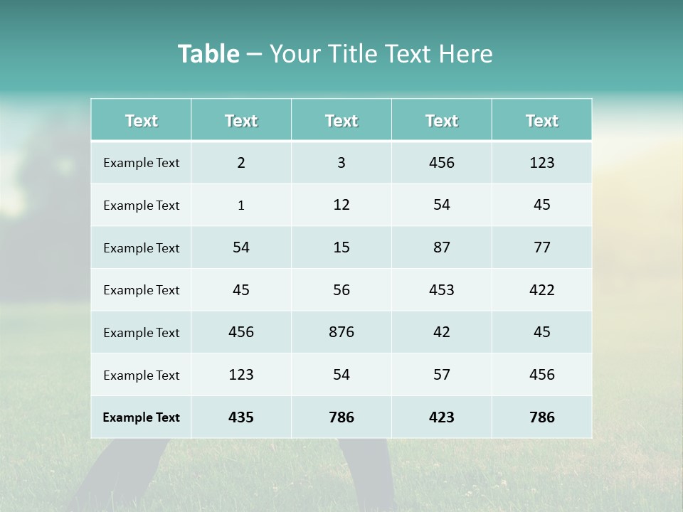 Parenthood Relaxing Yoga PowerPoint Template