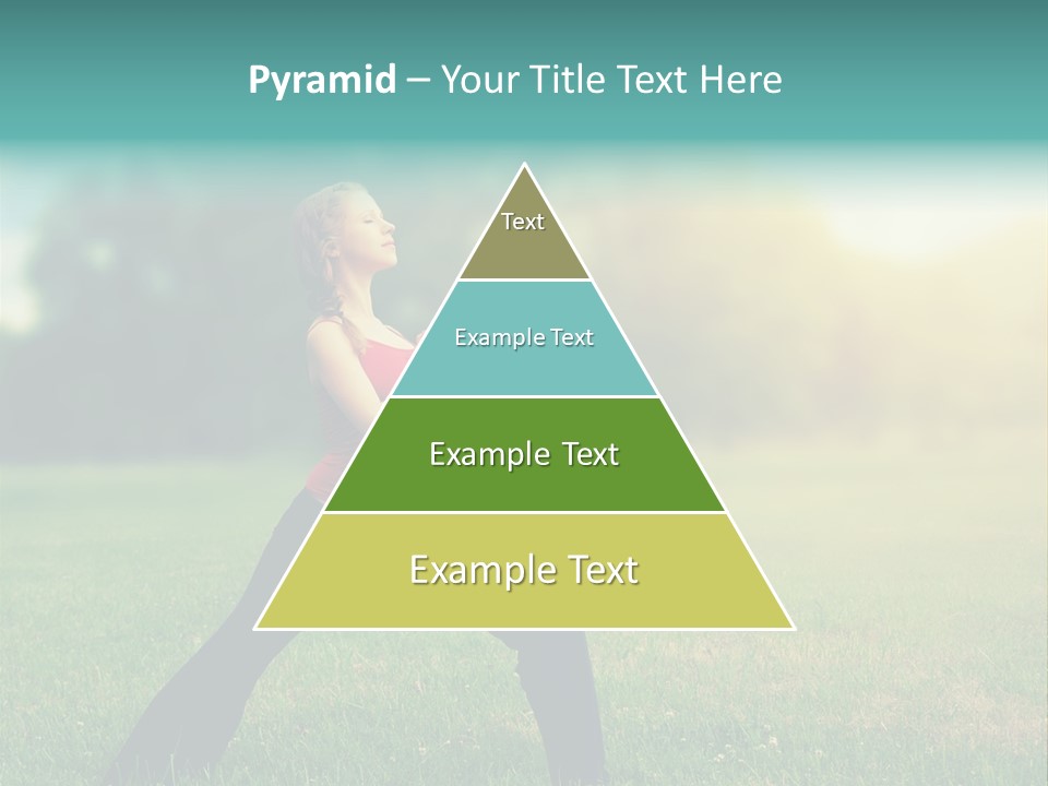 Parenthood Relaxing Yoga PowerPoint Template