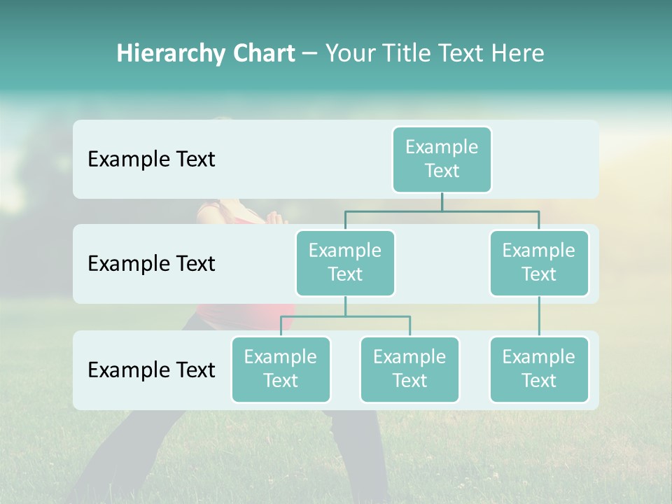 Parenthood Relaxing Yoga PowerPoint Template