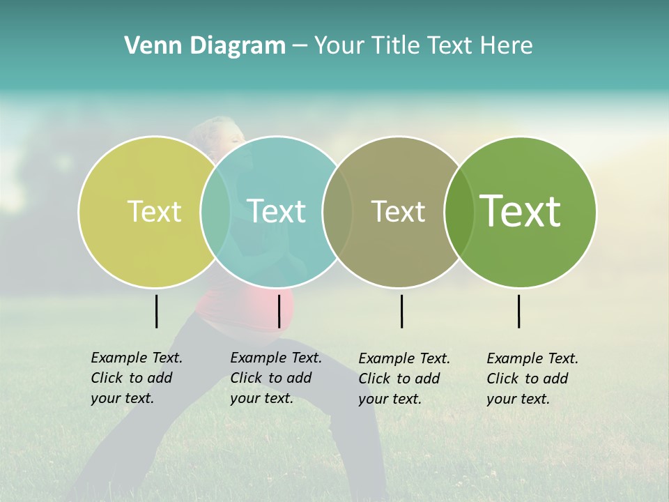 Parenthood Relaxing Yoga PowerPoint Template