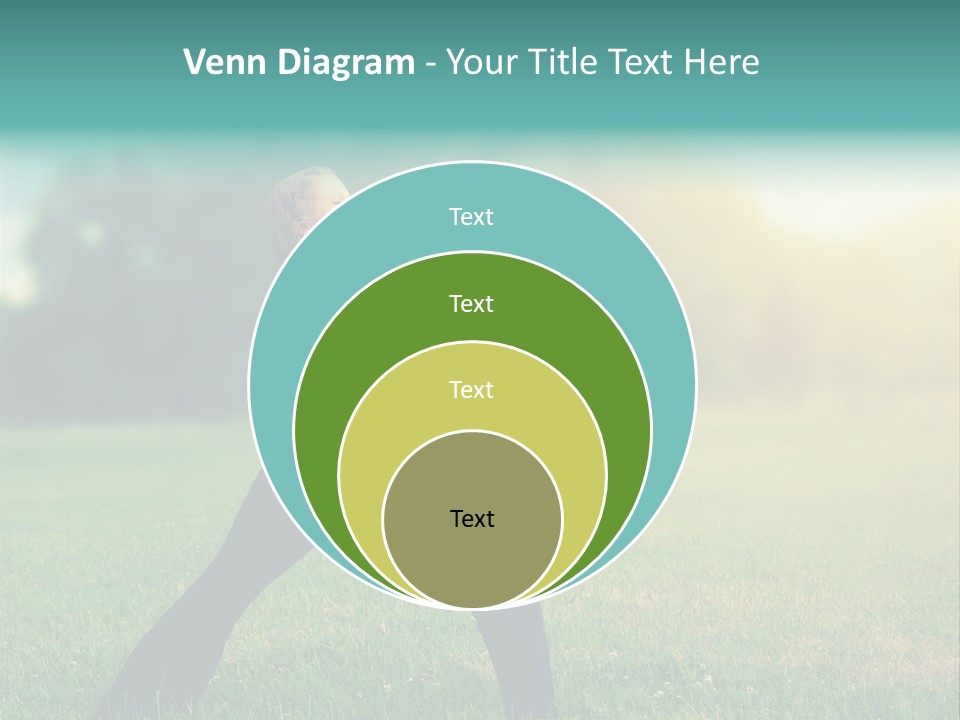 Parenthood Relaxing Yoga PowerPoint Template