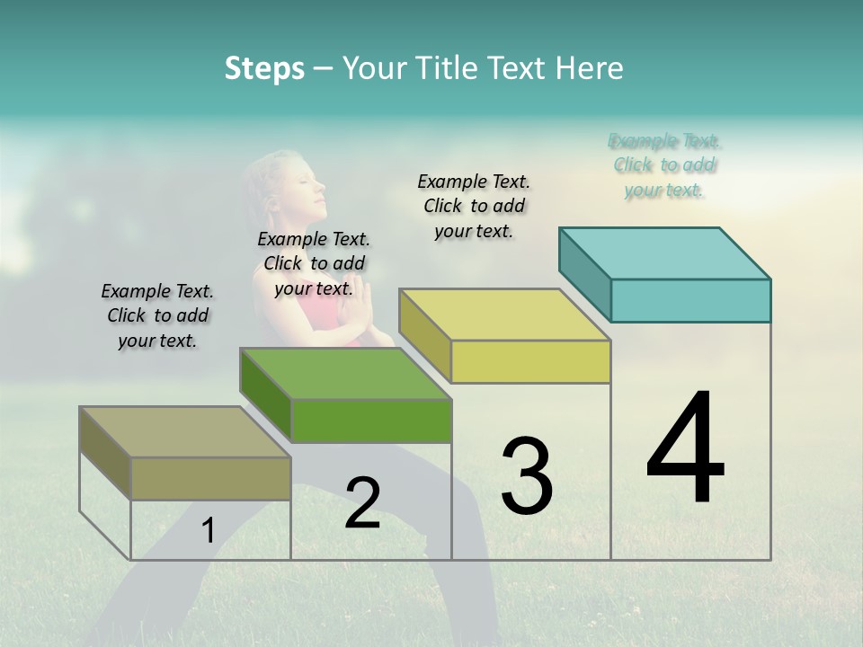 Parenthood Relaxing Yoga PowerPoint Template