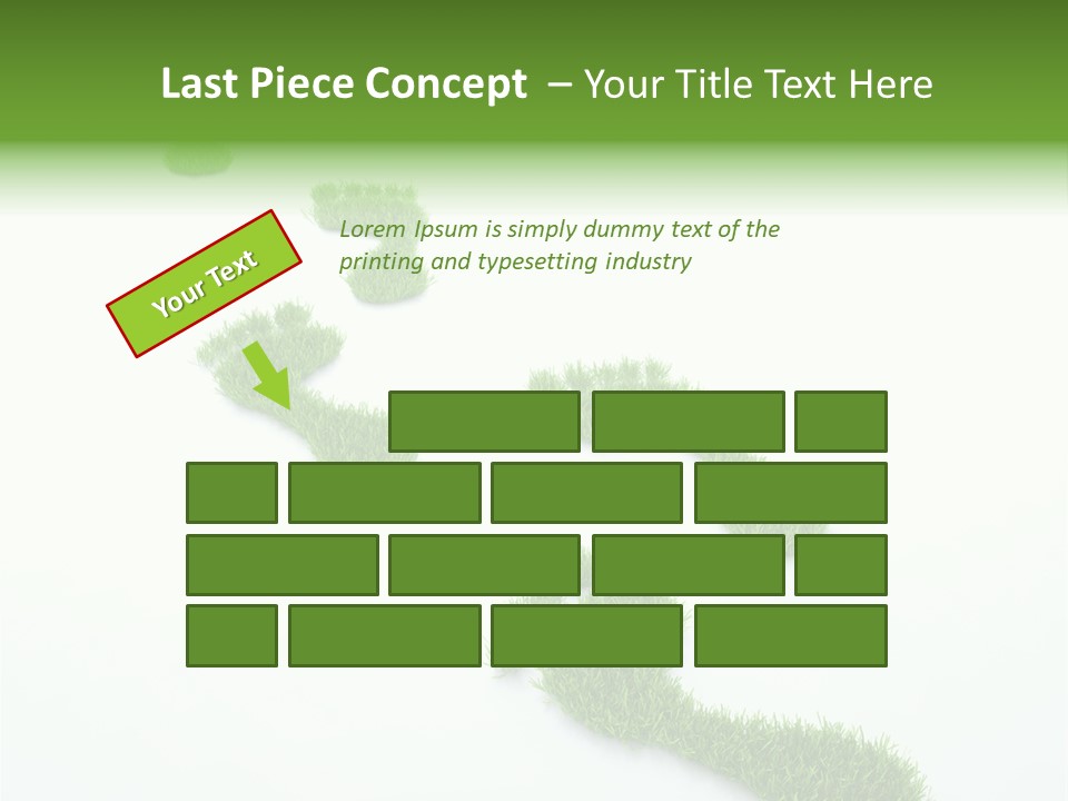 Natural Foot Plant PowerPoint Template