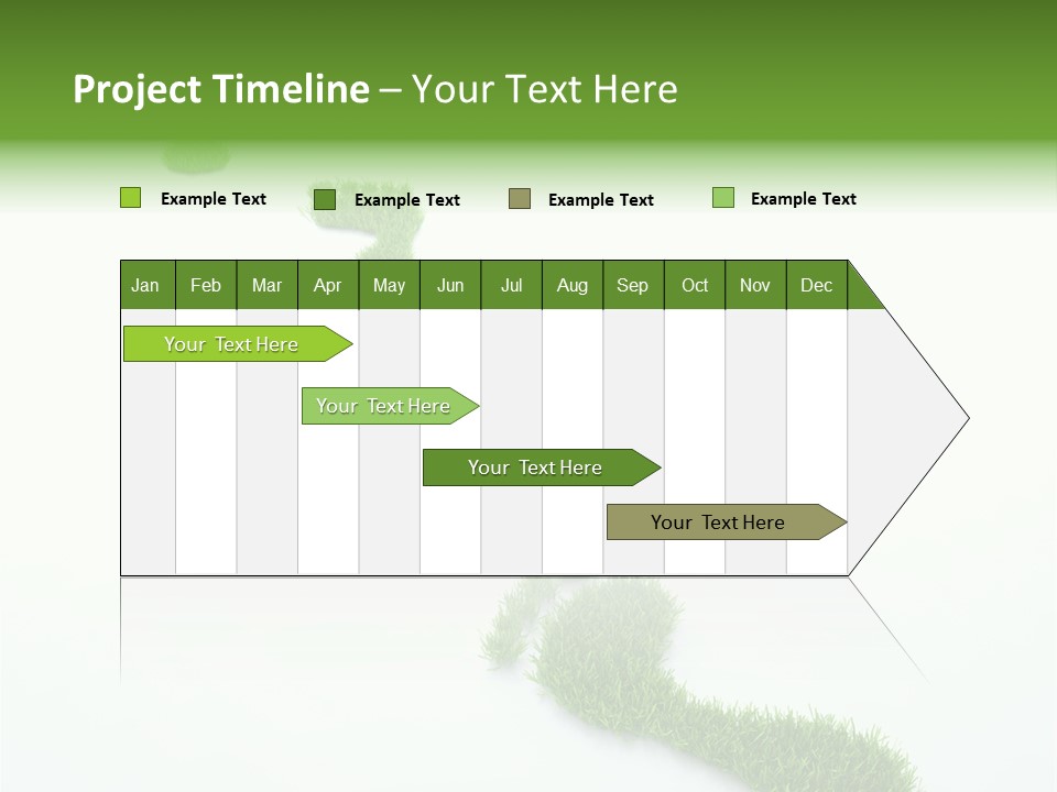 Natural Foot Plant PowerPoint Template