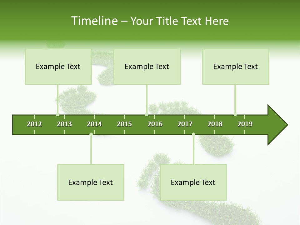 Natural Foot Plant PowerPoint Template