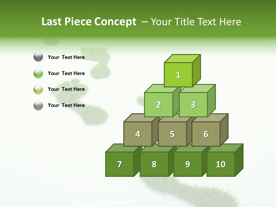 Natural Foot Plant PowerPoint Template