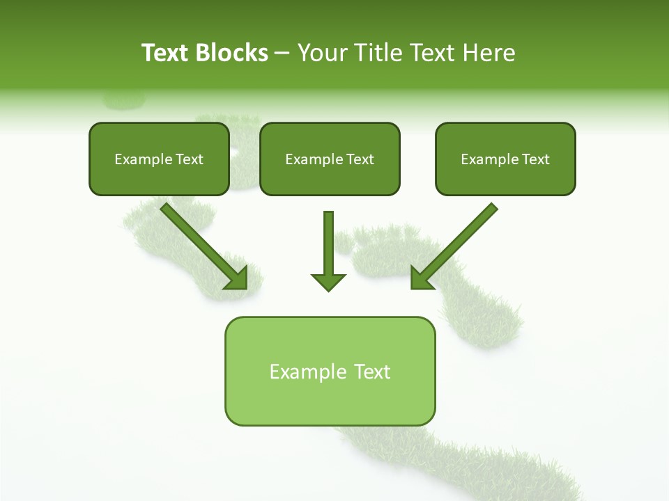Natural Foot Plant PowerPoint Template