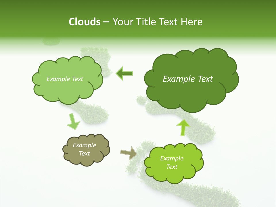 Natural Foot Plant PowerPoint Template