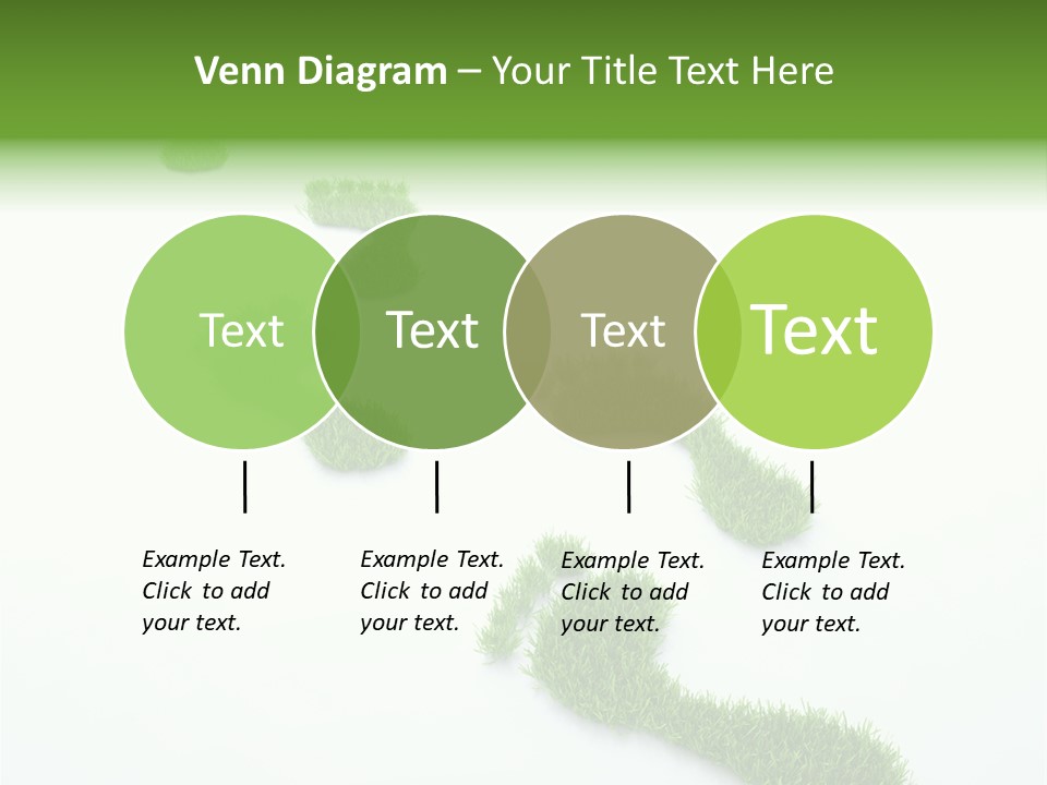 Natural Foot Plant PowerPoint Template