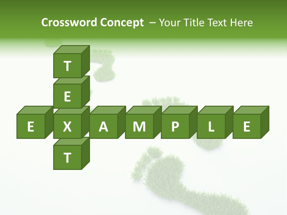 Natural Foot Plant PowerPoint Template