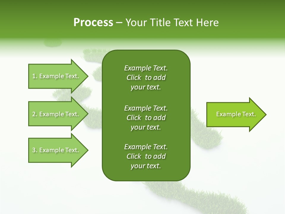 Natural Foot Plant PowerPoint Template