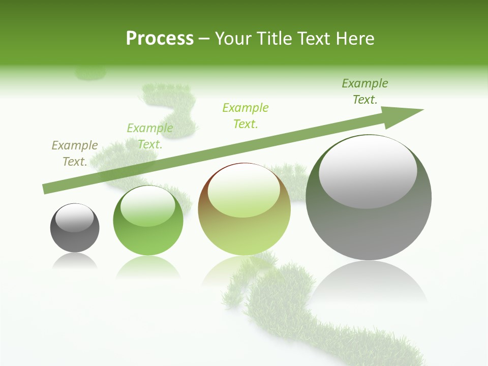 Natural Foot Plant PowerPoint Template