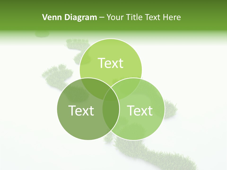 Natural Foot Plant PowerPoint Template