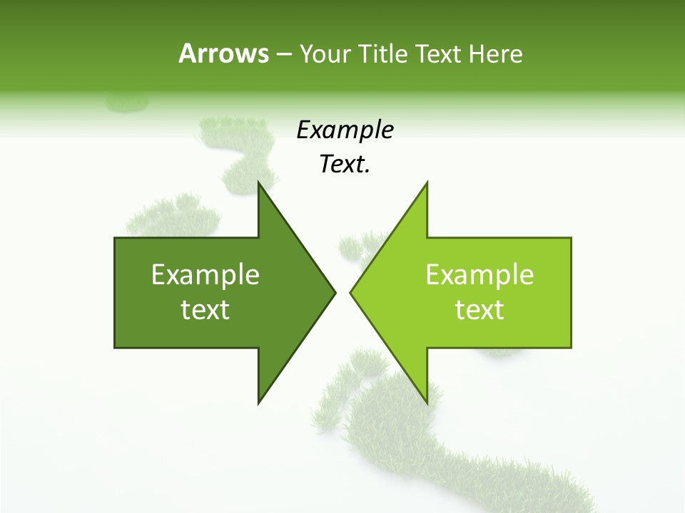 Natural Foot Plant PowerPoint Template