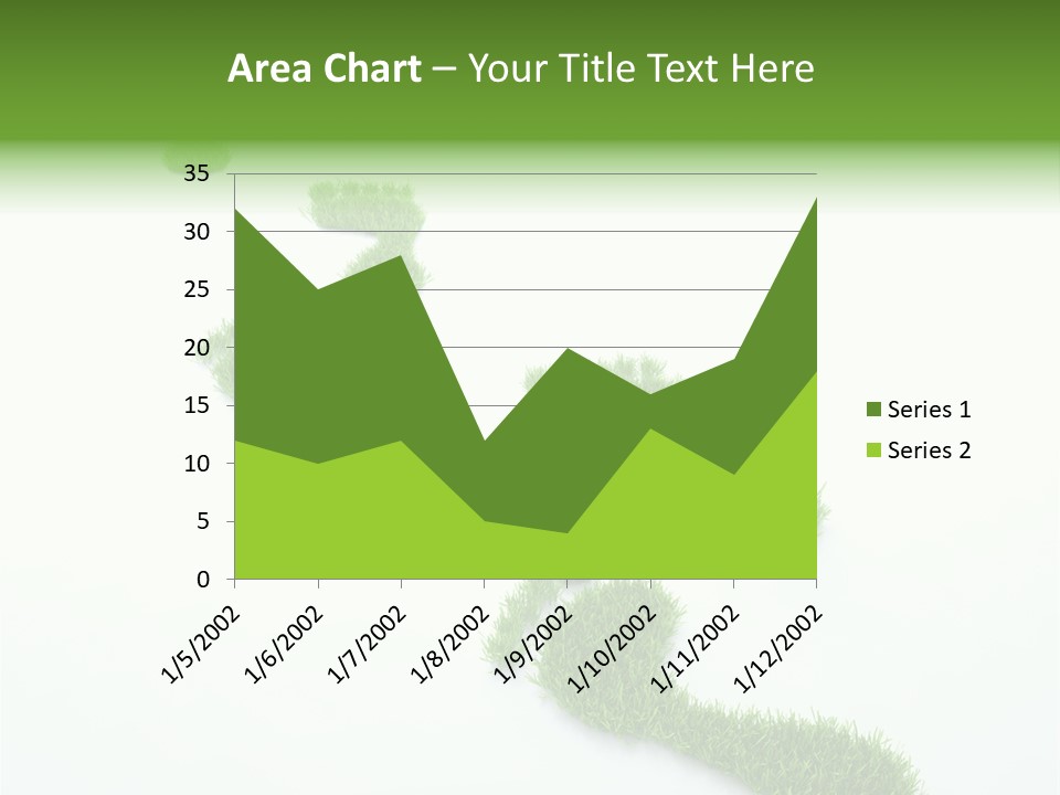 Natural Foot Plant PowerPoint Template