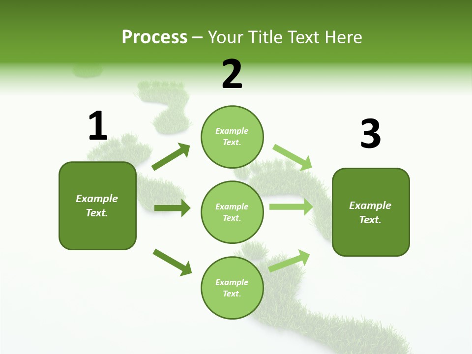 Natural Foot Plant PowerPoint Template