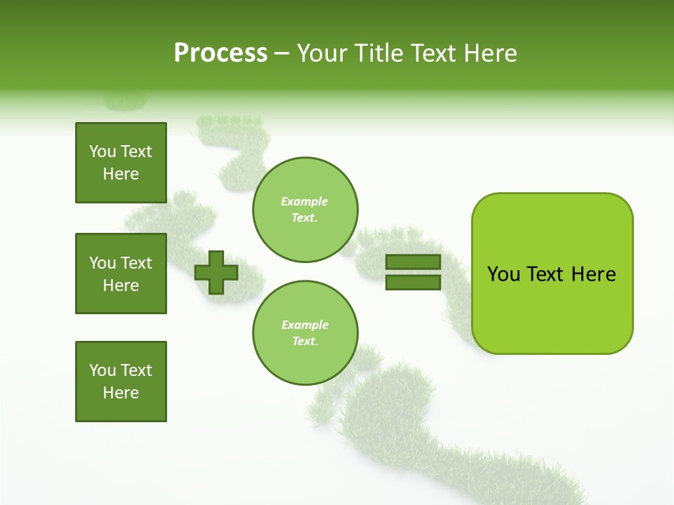 Natural Foot Plant PowerPoint Template