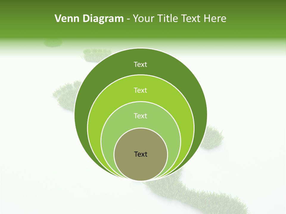 Natural Foot Plant PowerPoint Template