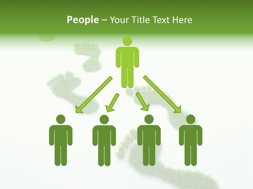 Natural Foot Plant PowerPoint Template