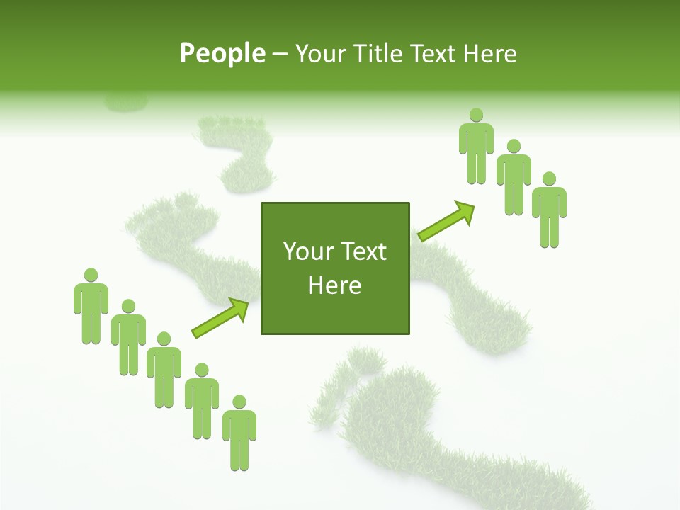 Natural Foot Plant PowerPoint Template