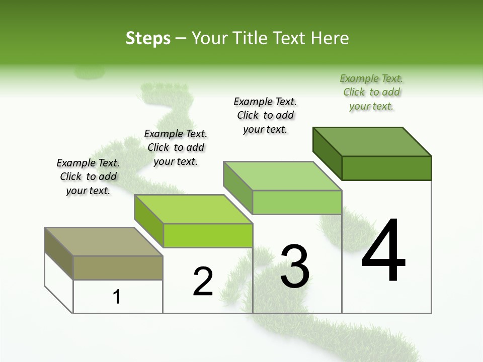 Natural Foot Plant PowerPoint Template
