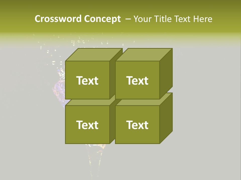 Cold Water Mixed PowerPoint Template