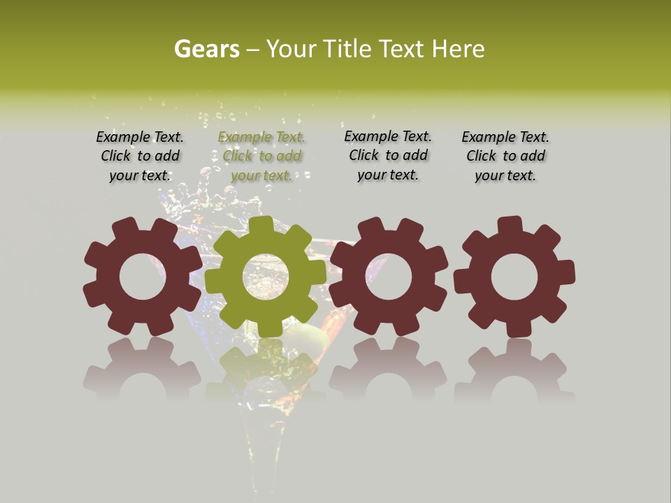 Cold Water Mixed PowerPoint Template