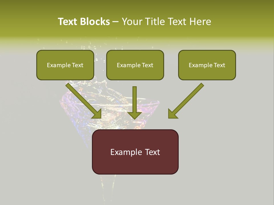 Cold Water Mixed PowerPoint Template