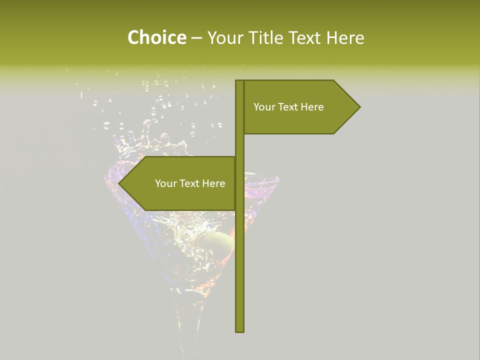 Cold Water Mixed PowerPoint Template