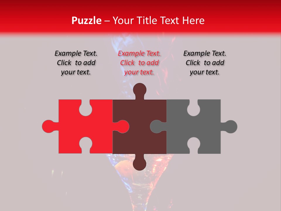 Colorful Garnish Color PowerPoint Template