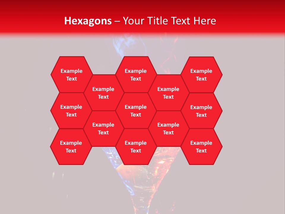 Colorful Garnish Color PowerPoint Template